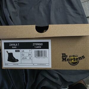 Dr. Martens Kids Black Boots